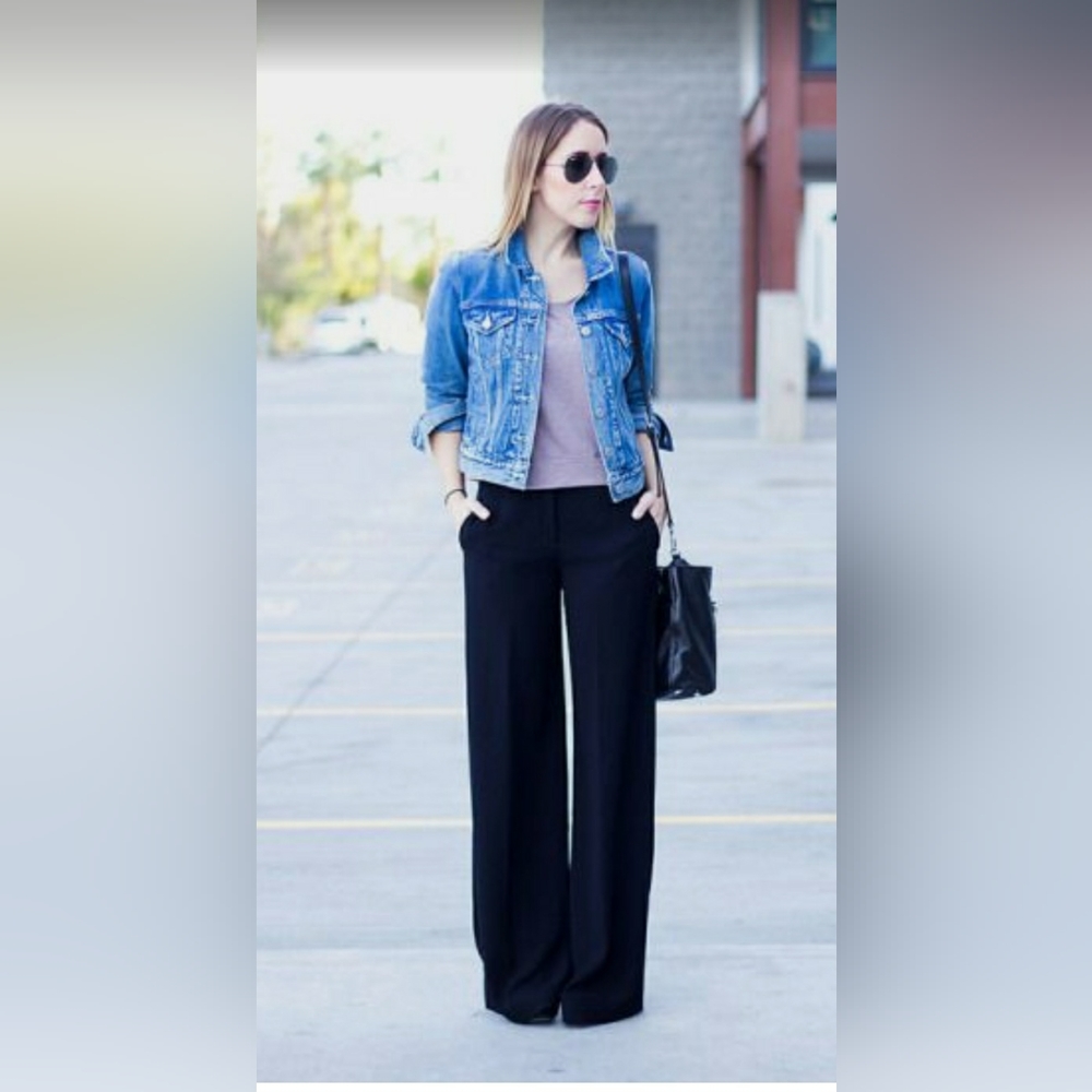 Saks Fifth Avenue Isaac Mizrahi high waisted trousers Size 10